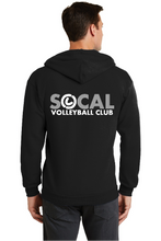 SoCal Core fleece full zip hooded sweatshirt
