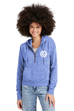Volleyball Mom Quarter Zip Hoodie