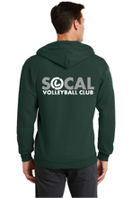 SoCal Core fleece full zip hooded sweatshirt