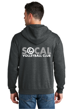 SoCal Core fleece full zip hooded sweatshirt