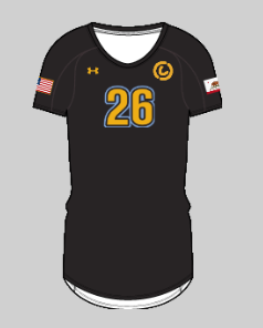 25'-26' UA Game Time Short Sleeve Jersey