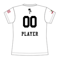 26'-27' Cap Sleeve Jersey - White